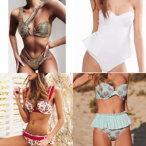 4 pairs of swim suits / bikinis